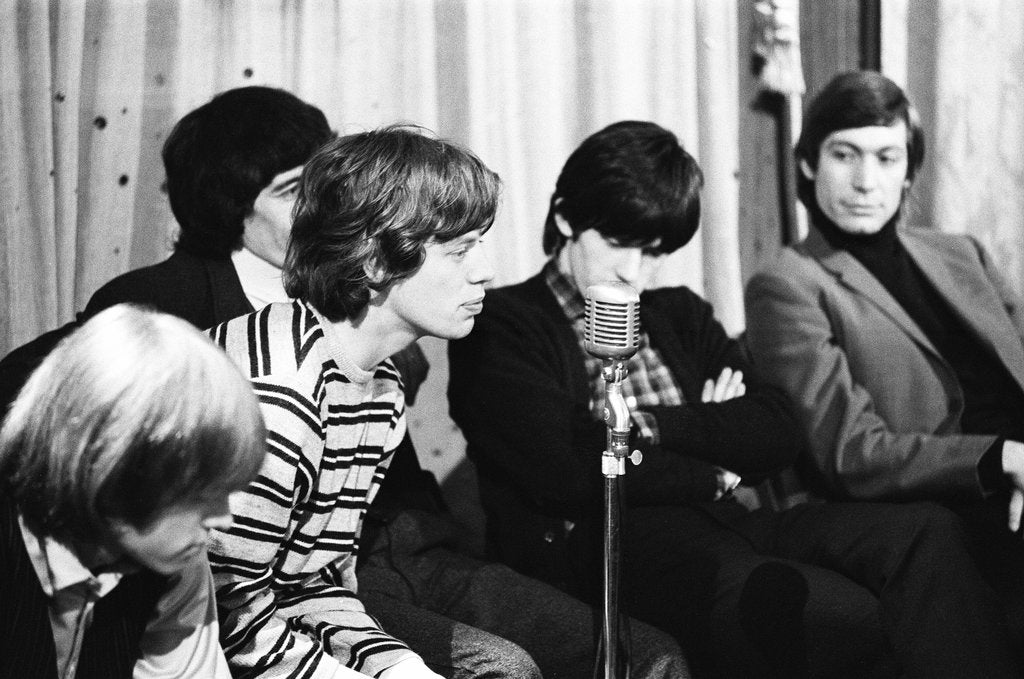 Detail of The Rolling Stones by Stan Mays