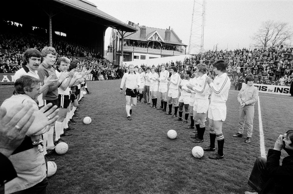 Detail of Bobby Moore's last game by Anonymous
