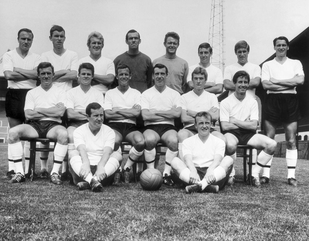 Detail of Fulham FC team photo by Anonymous