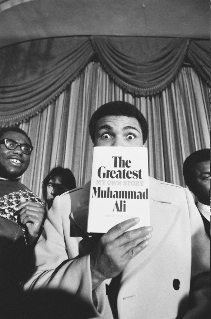Detail of Muhammad Ali by Monte Fresco