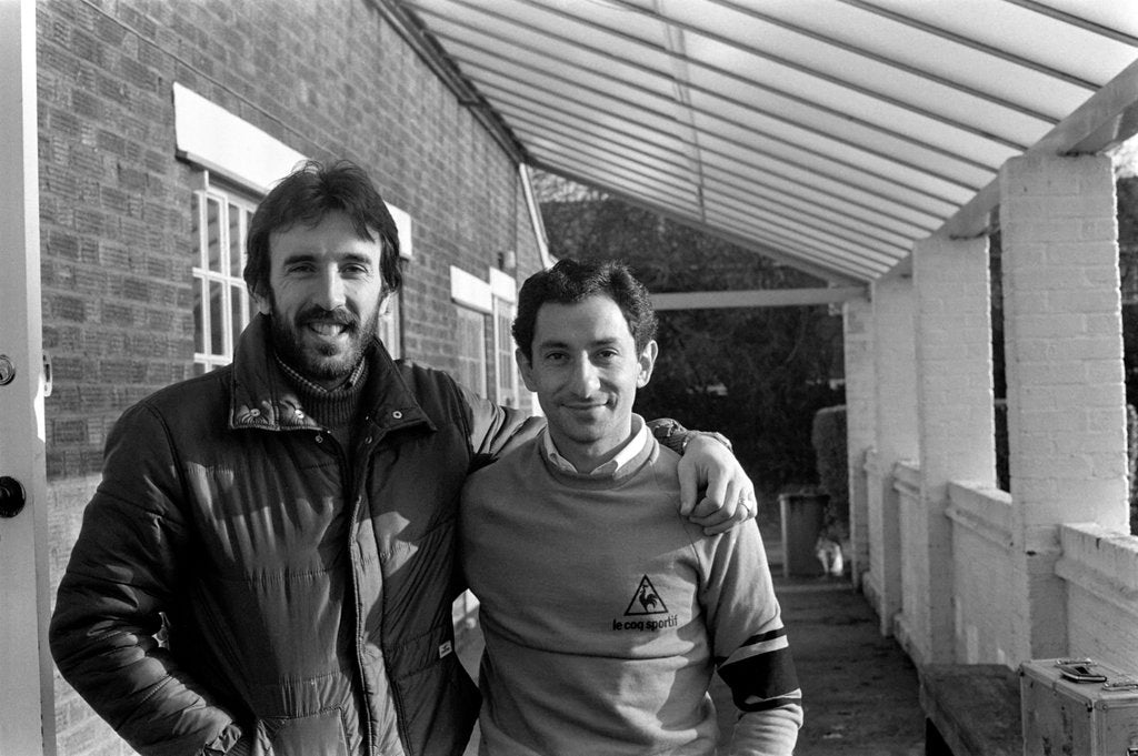 Detail of Ricardo Villa and Osvaldo Ardiles by Anonymous