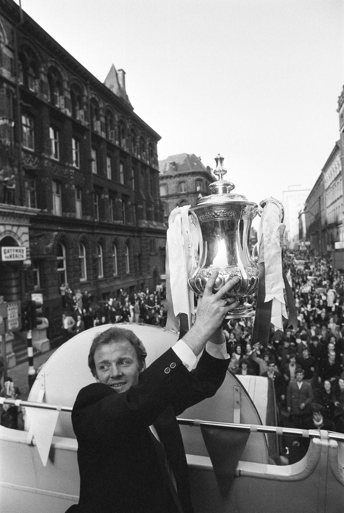 Detail of Leeds United reception after winning the FA Cup by David Hicks