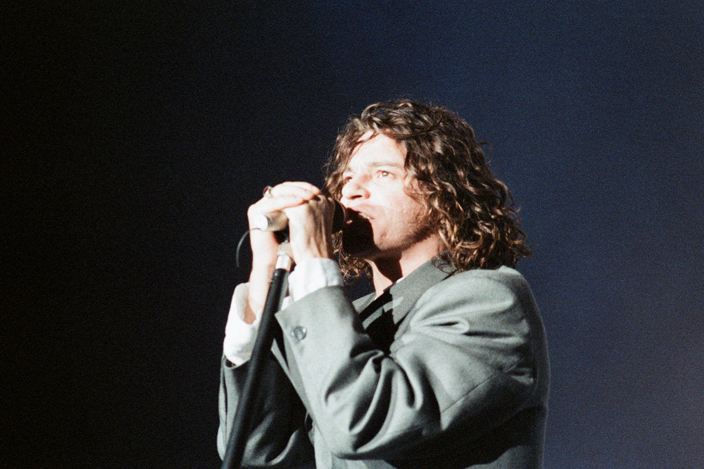 Detail of Michael Hutchence by Dale Cherry