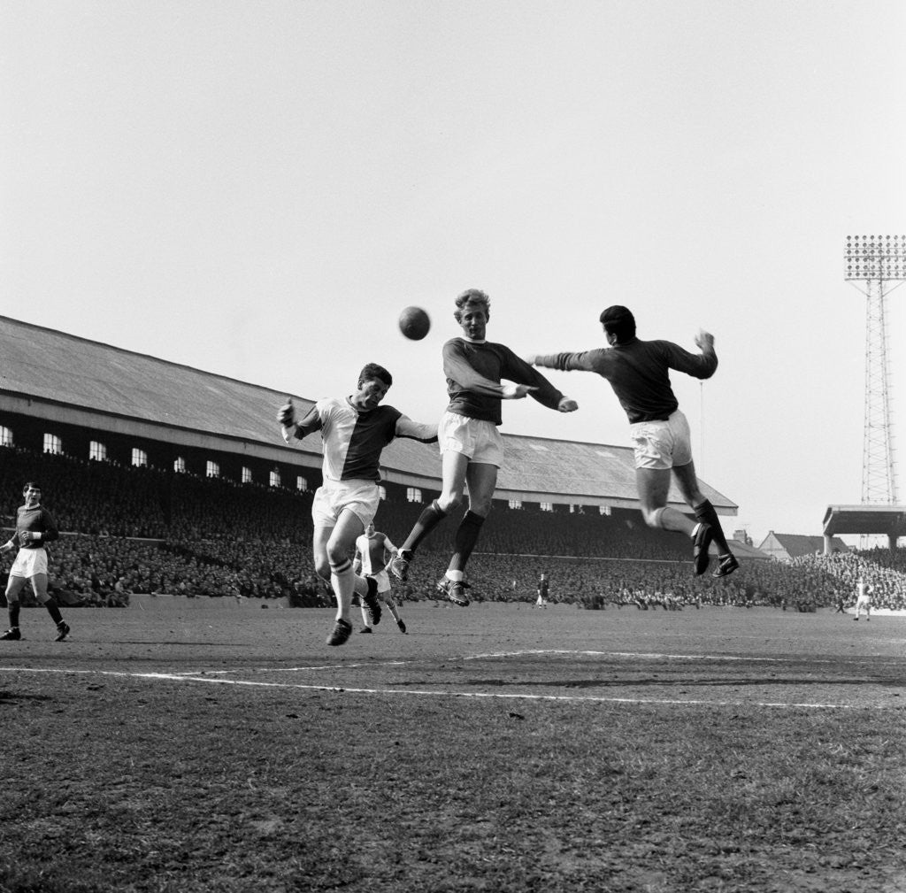 Detail of Blackburn Rovers v Manchester United by Eastwood