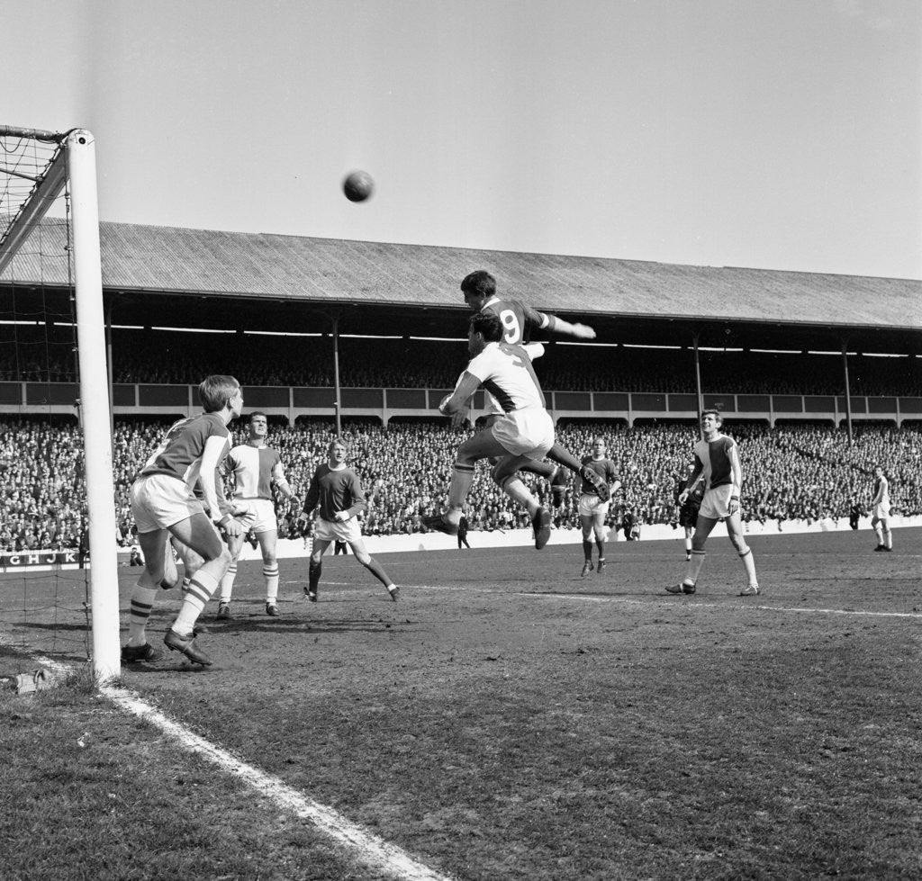 Detail of Blackburn Rovers v Manchester United by Alfred Markey