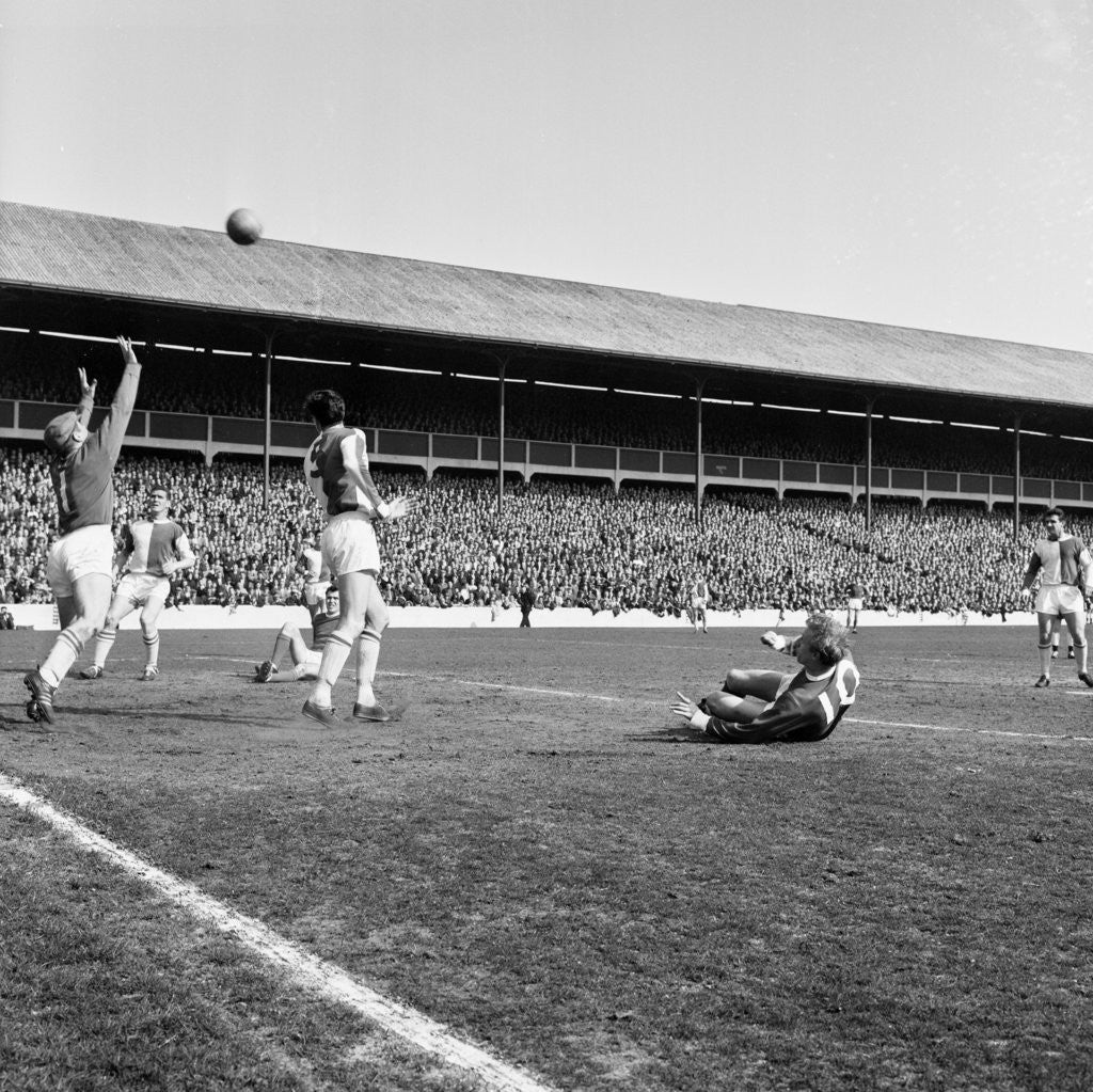 Detail of Blackburn Rovers v Manchester United by Alfred Markey