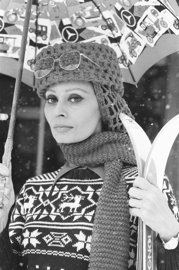 Detail of Sophia Loren by Kent Gavin