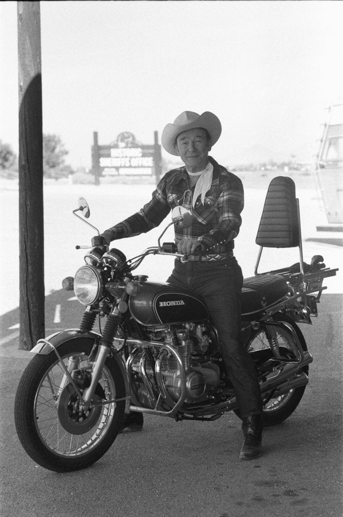 Detail of Roy Rogers, the Singing Cowboy by Kent Gavin