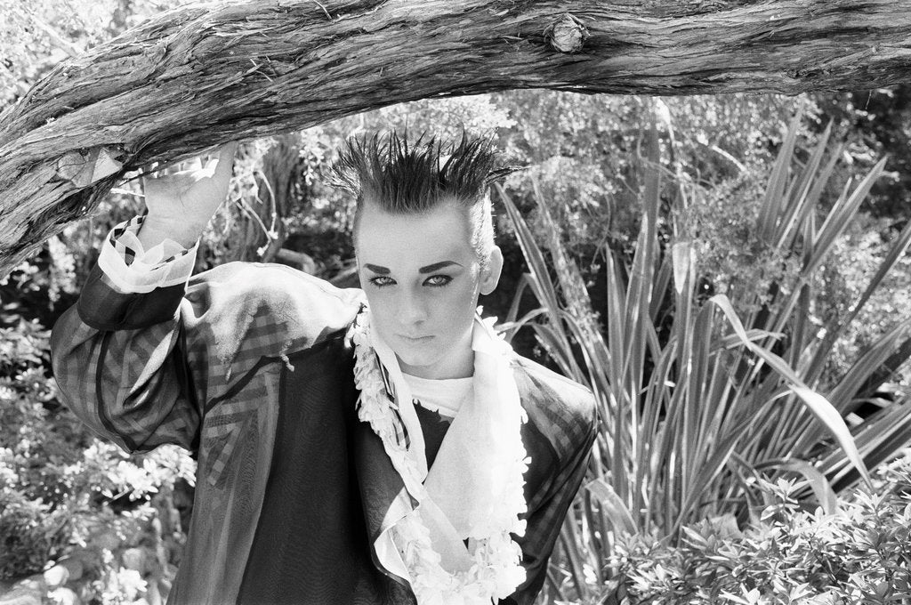 Detail of Boy George by Eddie Sanderson