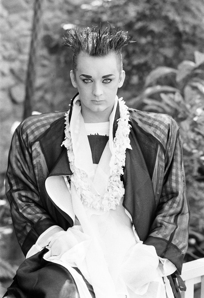 Detail of Boy George by Eddie Sanderson