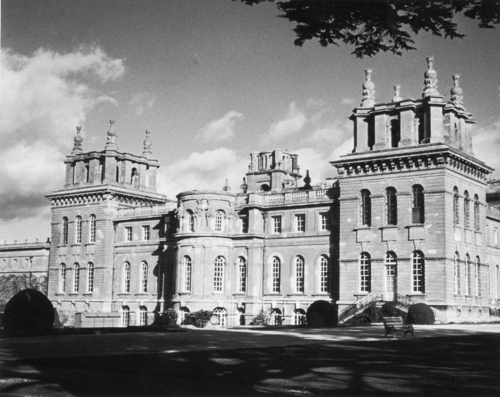 Detail of Blenheim Palace by Anonymous
