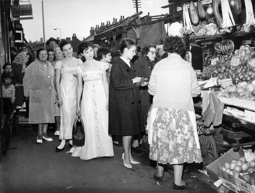 Detail of Joan Littlewood's Theatre Workshop in Stratford by Staff