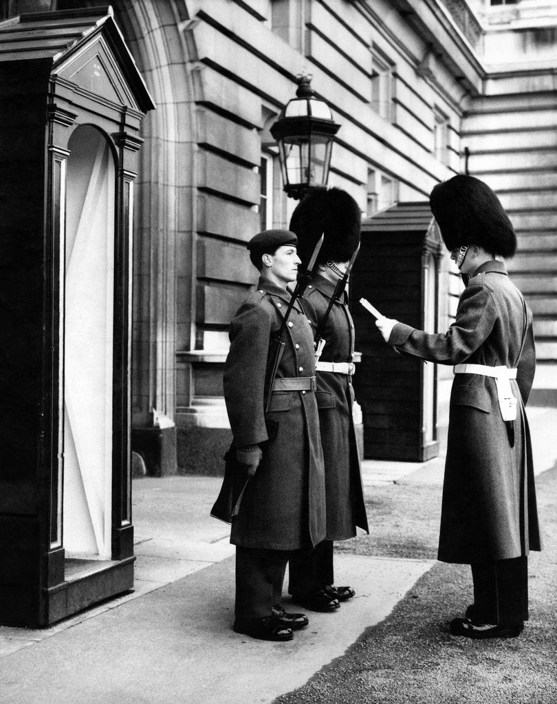 Detail of Changing of the guard 1968 by Staff