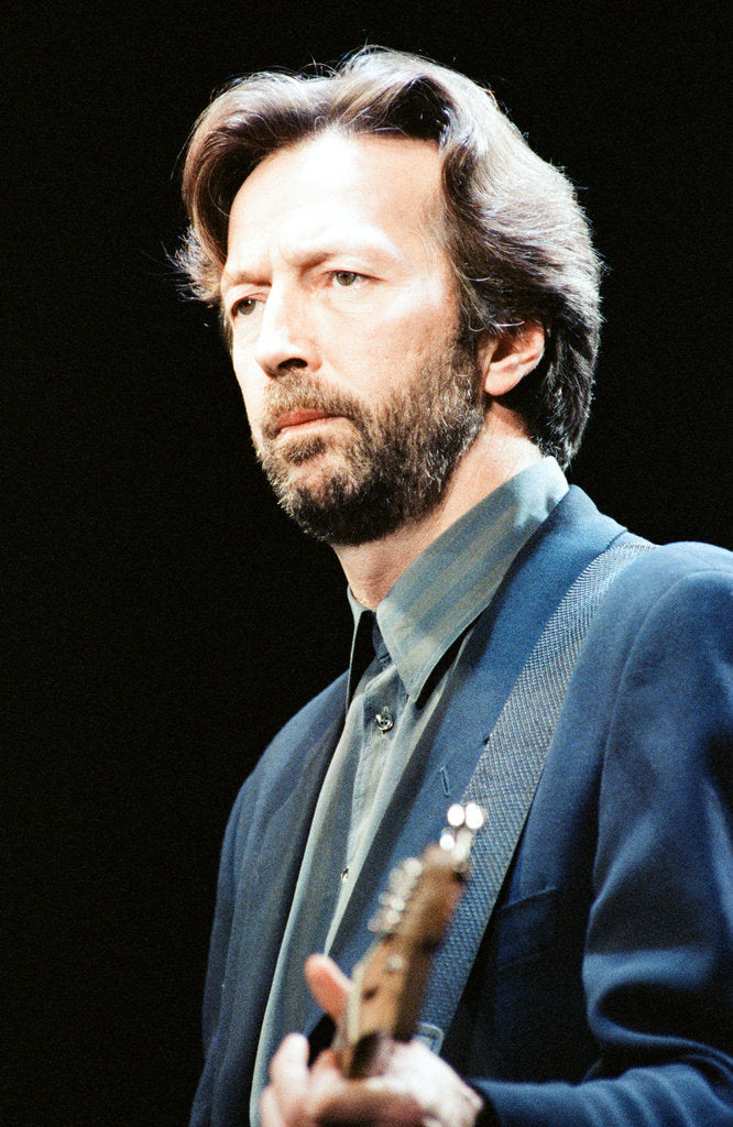 Detail of Eric Clapton 1992 by Roger Allen