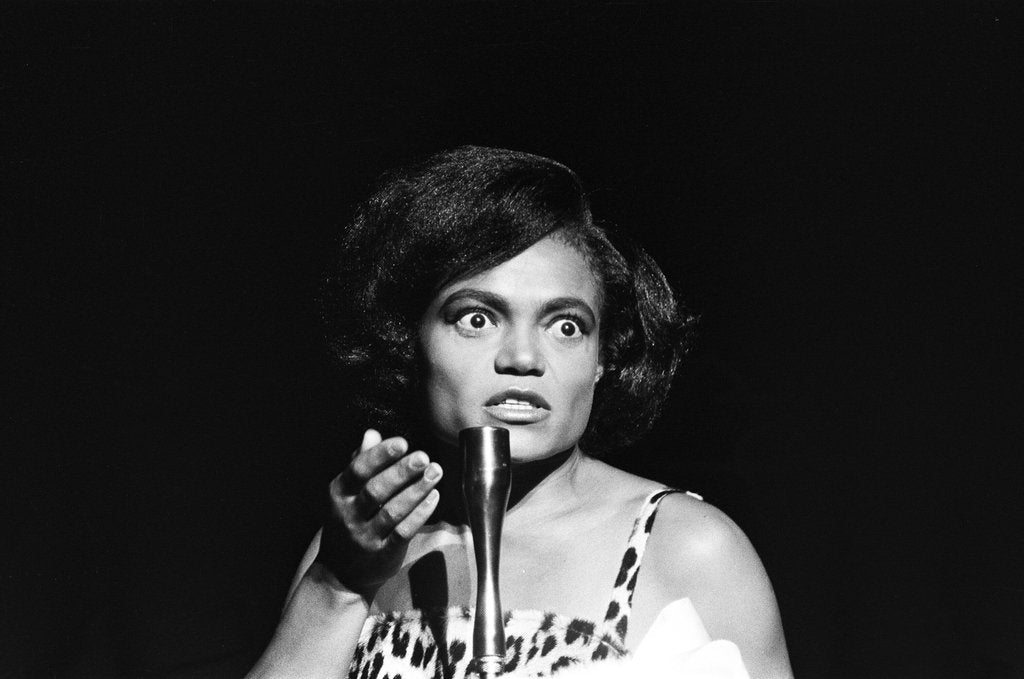 Detail of Ertha Kitt 1956 by Terry Fincher