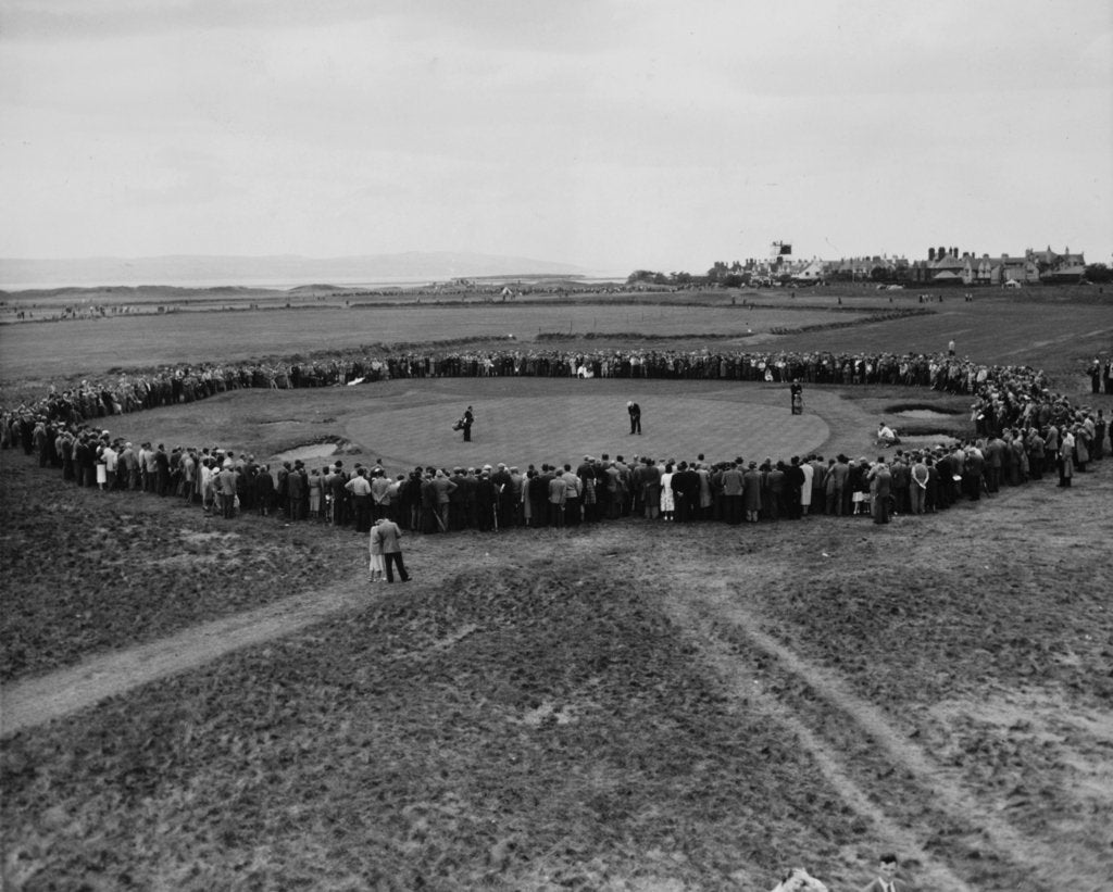 Detail of Henry Cotton 1956 by Bert Abell