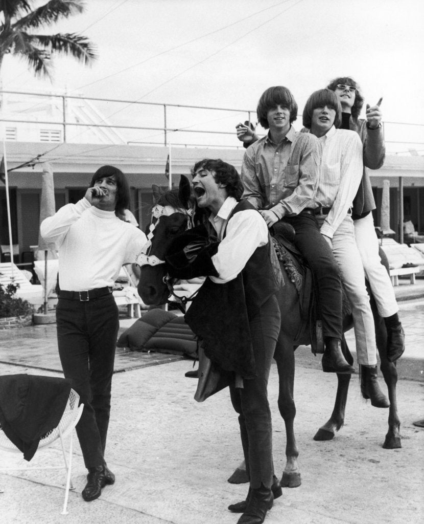 Detail of The Byrds in Miami 1965 by Curt Gunther