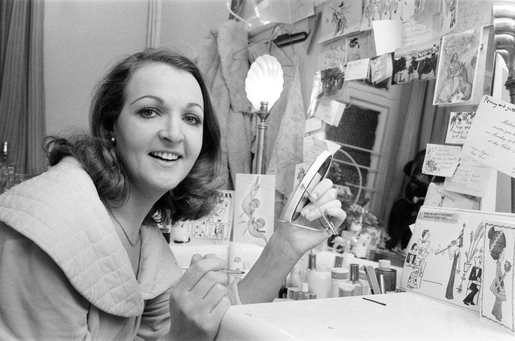 Detail of Penelope Keith by Alisdair MacDonald