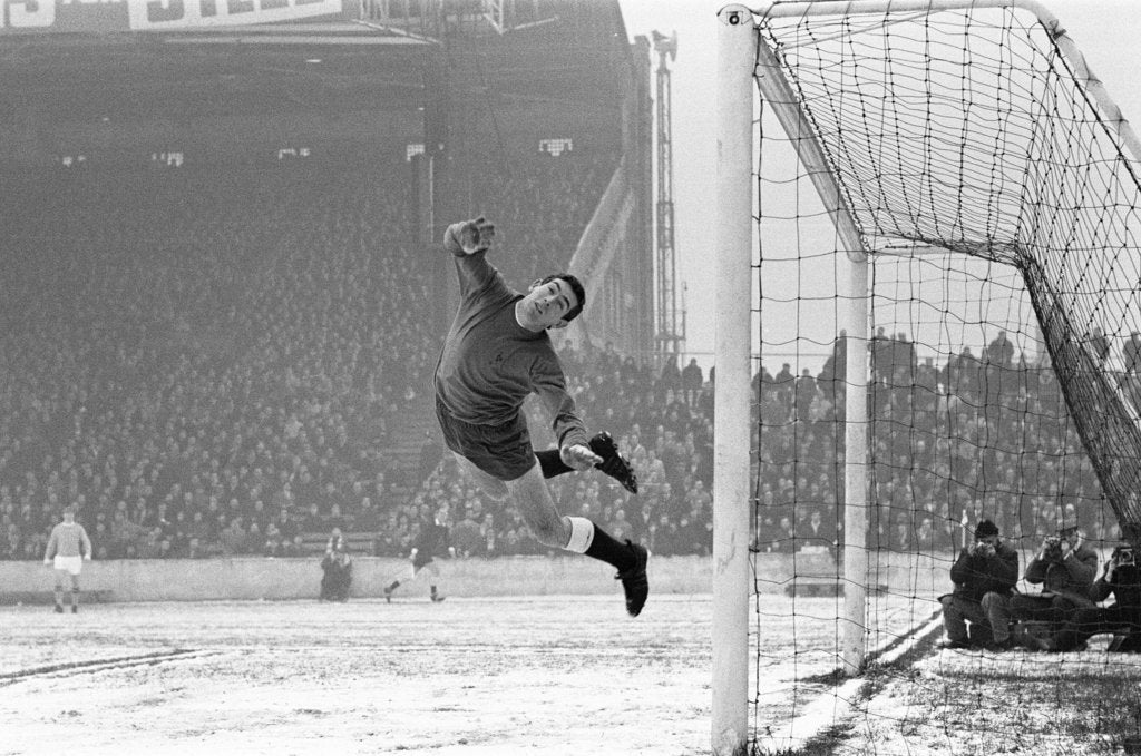 Detail of Machester City v Tottenham 1967 by Thomas