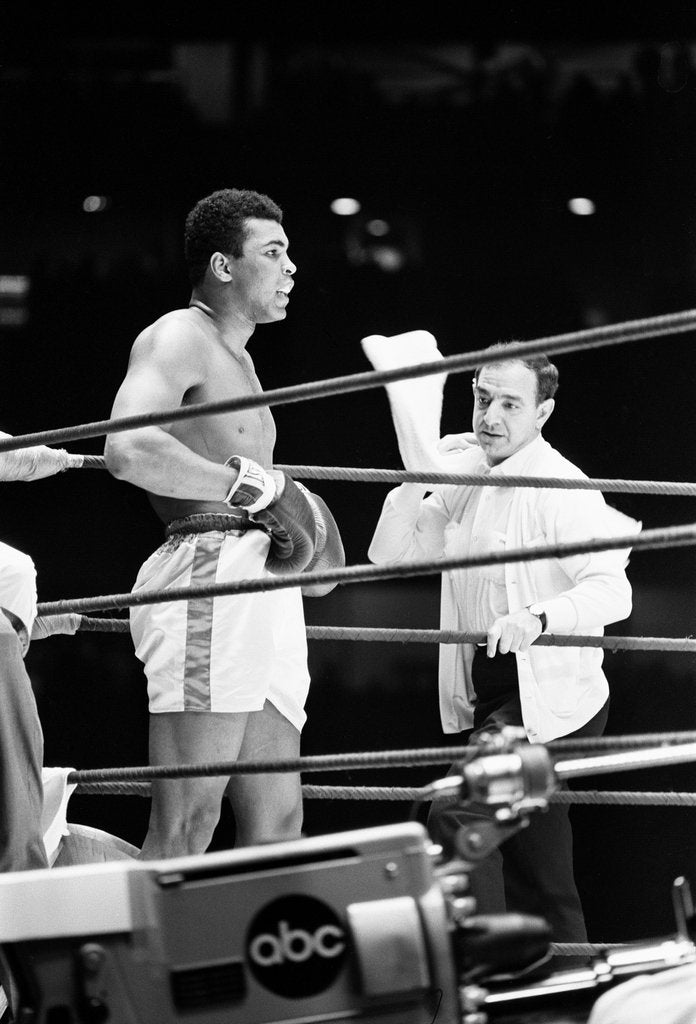 Detail of Muhammad Ali 1967 by Staff