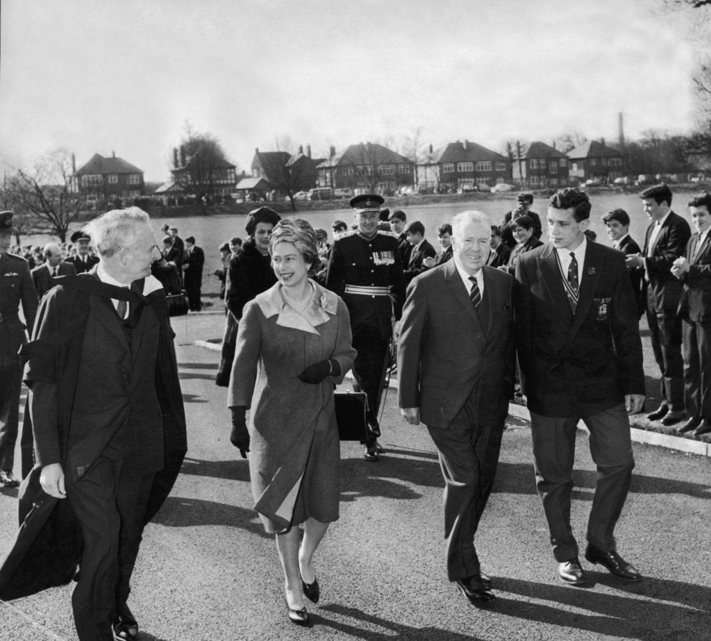 Detail of Queen in Manchester 1965 by Manchester Evening News Archive