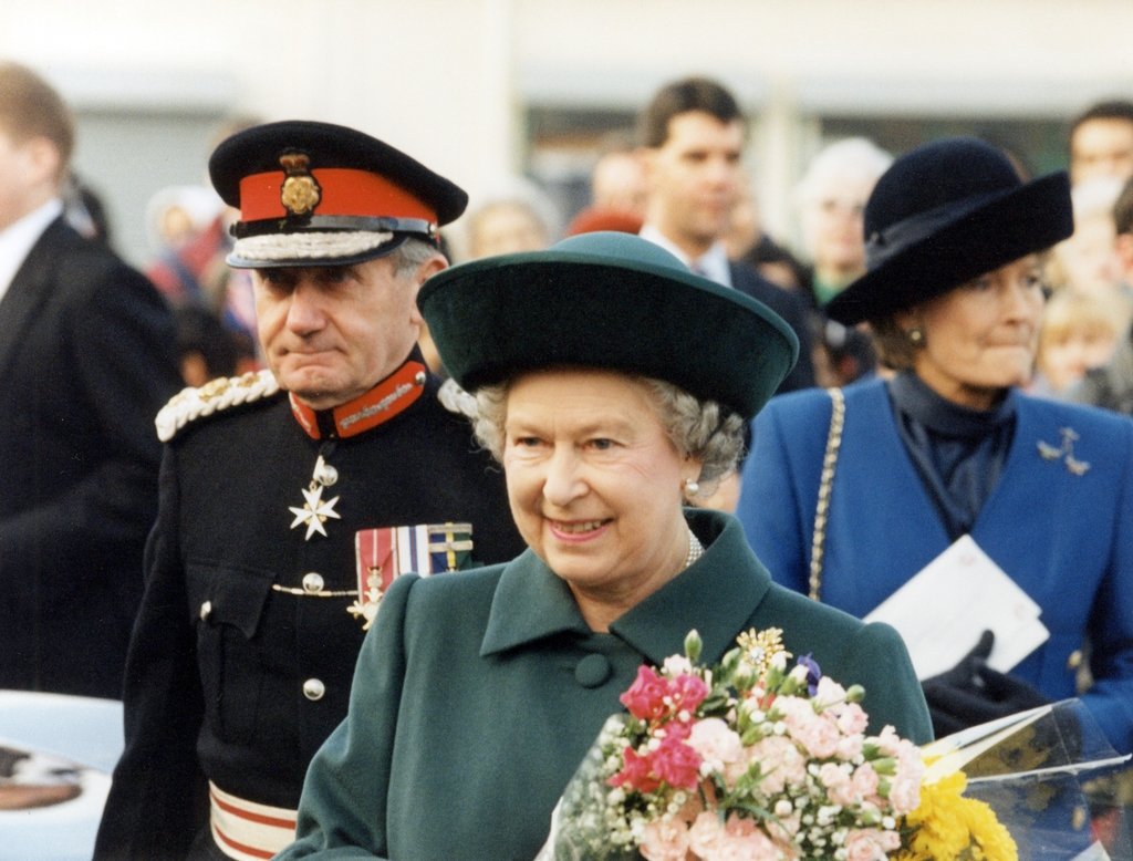 Detail of The Queen in Manchester 1994 by Manchester Evening News Archive