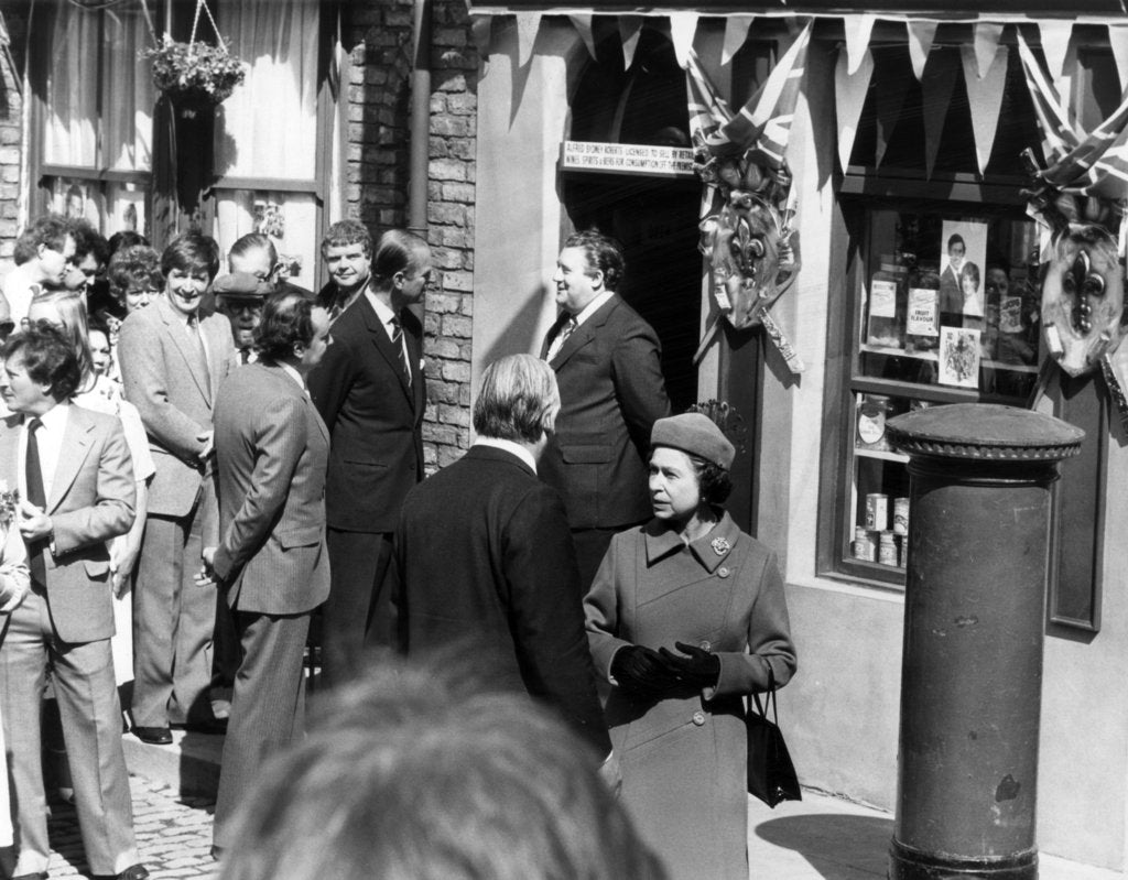 Detail of The Queen in Manchester 1982 by Manchester Evening News Archive