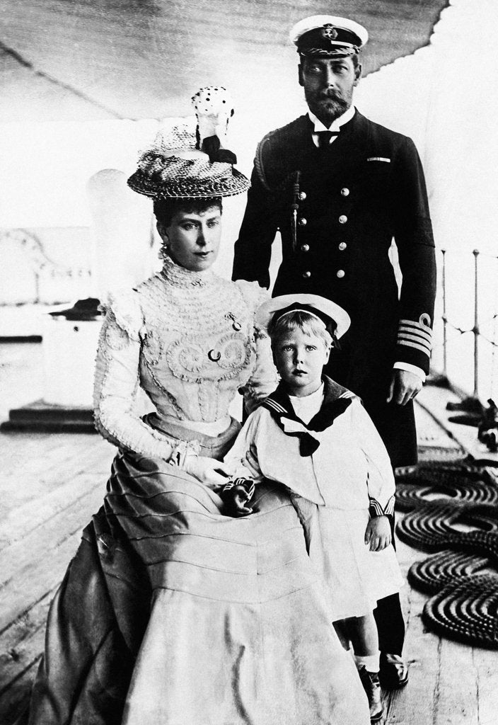 Detail of Edward VII as a child 1899 by Staff