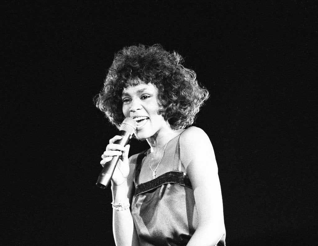 Detail of Whitney Houston by Williams