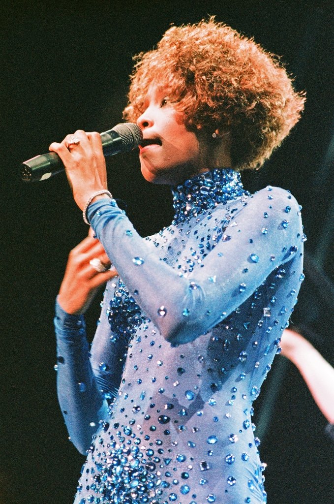 Detail of Whitney Houston 1991 by Taylor