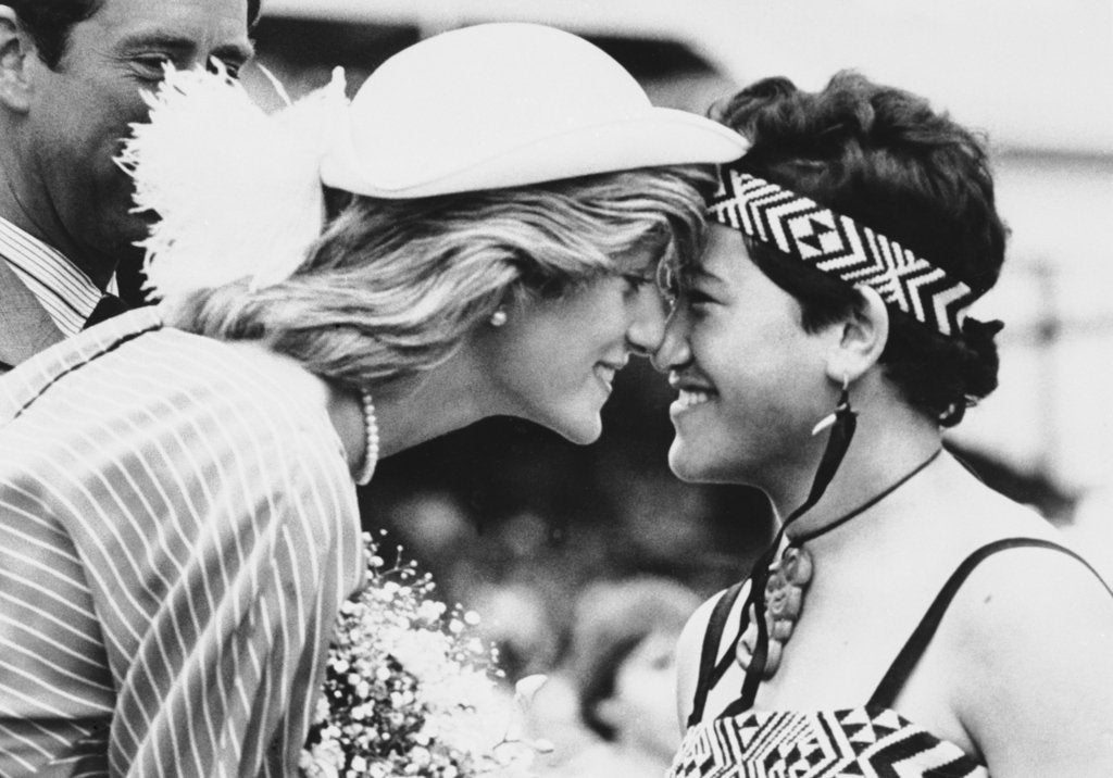 Detail of Princess Diana 1983 by Kent Gavin