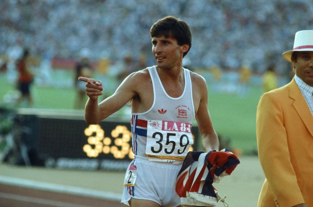 Detail of Olympic Games 1984 by Laurence Cottrell