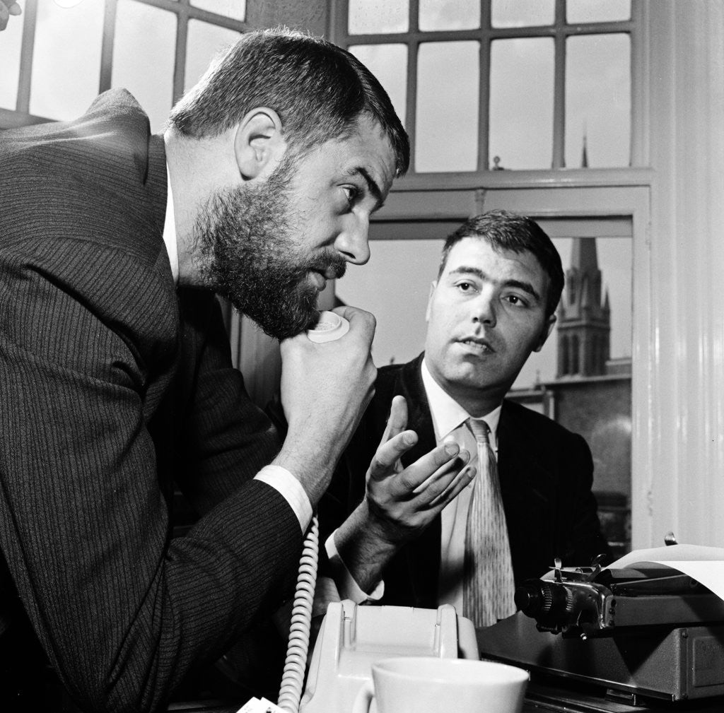 Detail of Script Writers by Cyril Maitland