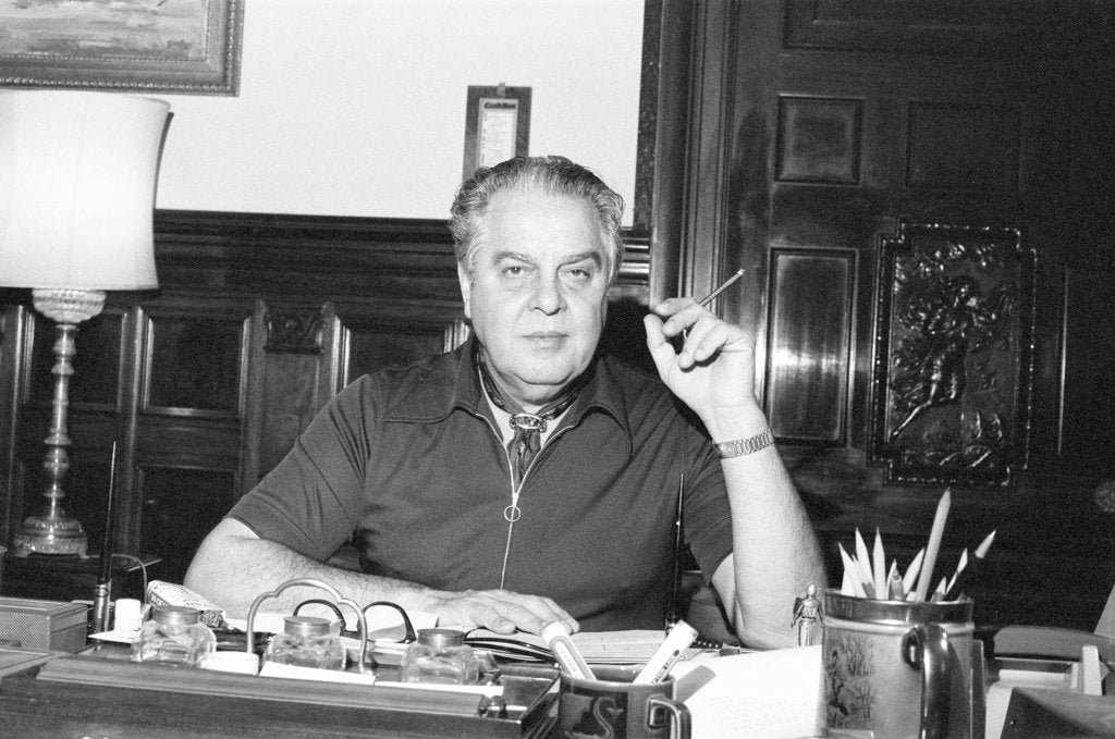 Detail of Albert Romolo Broccoli by Harry Fox