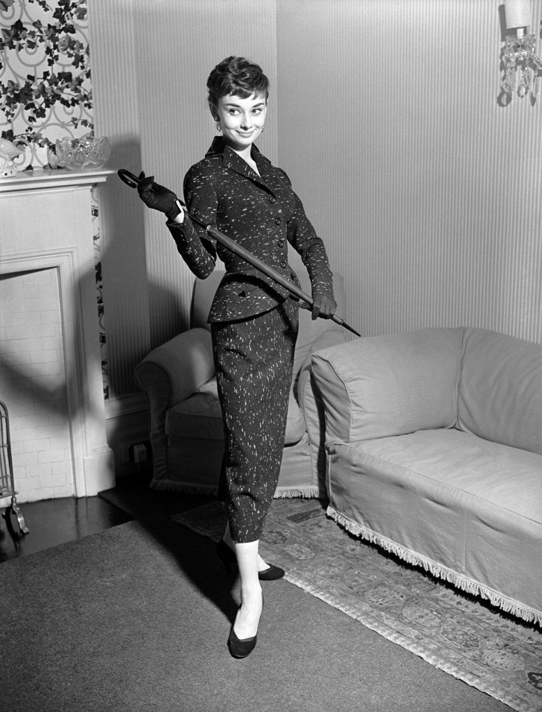 Detail of Audrey Hepburn by Sunday Pictorial