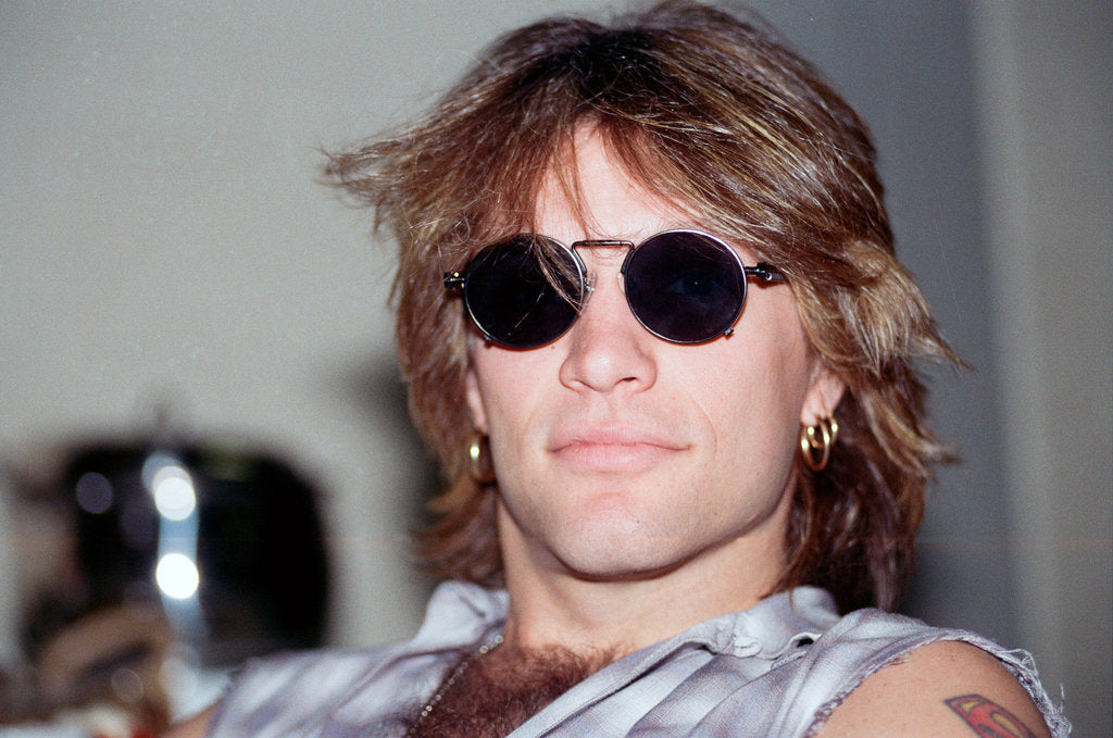 Detail of Jon Bon Jovi by Chris Grieve