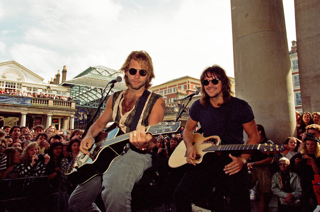 Detail of Jon Bon Jovi by Bill Rowntree