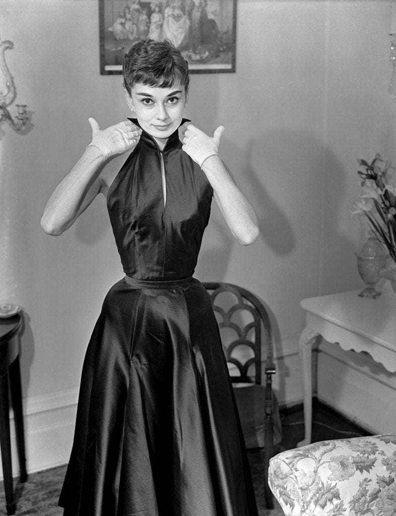 Detail of Audrey Hepburn by Sunday Pictorial