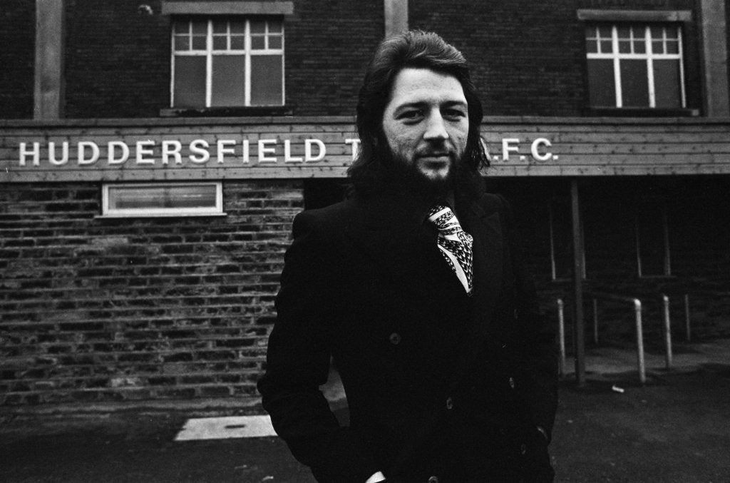 Detail of Frank Worthington with his  Mustang by Kevin Fitzpatrick