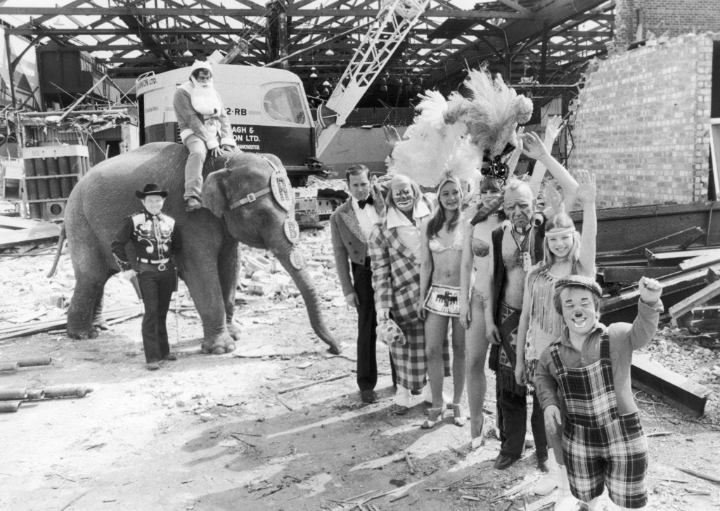 Detail of Belle Vue Circus by Staff