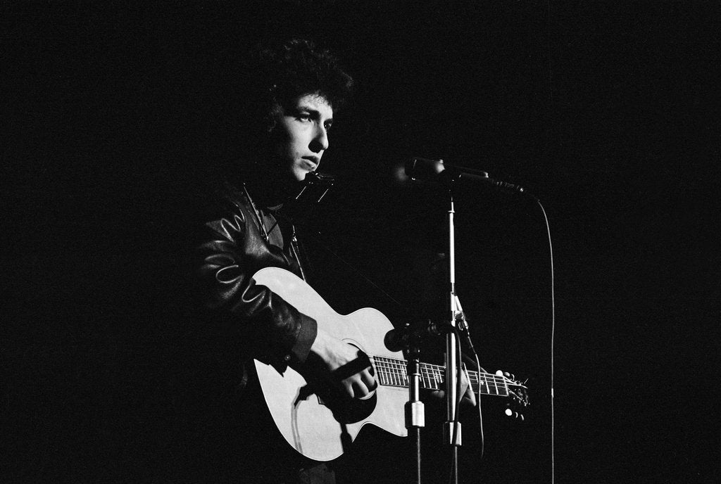 Bob Dylan concert 1965 by Alisdair MacDonald