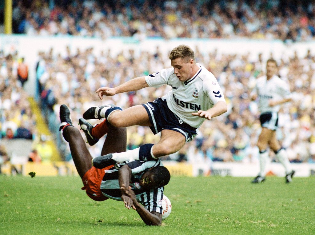 Detail of Tottenham Hotspur v Derby County 1990 by Arnold Slater
