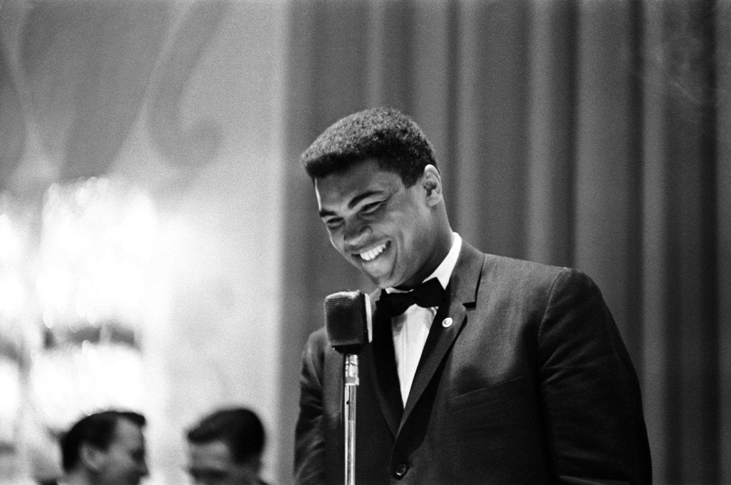 Detail of Cassius Clay in London May 1966 by Staff