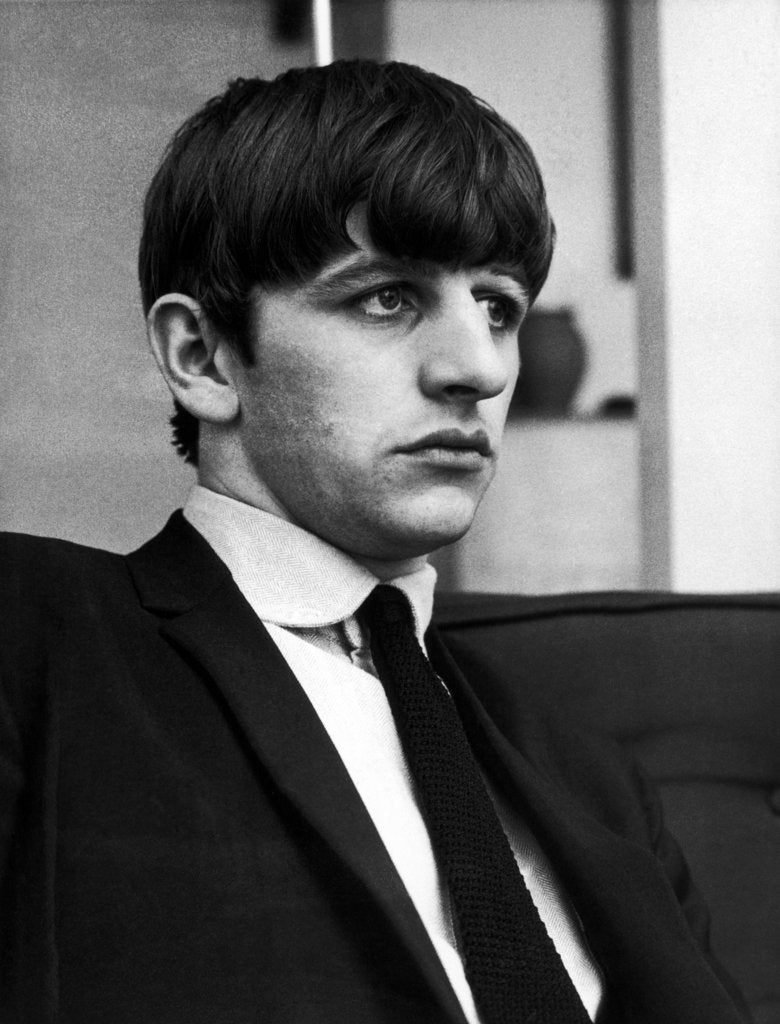 Detail of Ringo Starr 1963 by Bela Zola