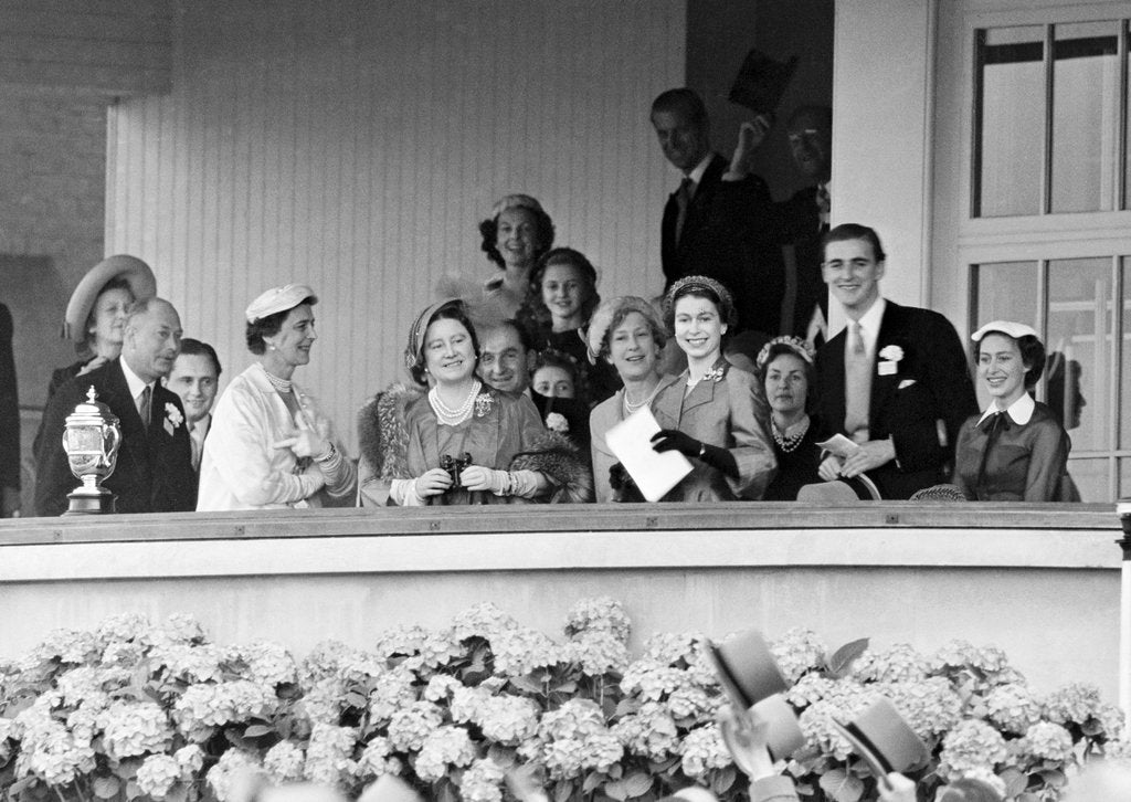 Detail of The Queen at Ascot by Staff