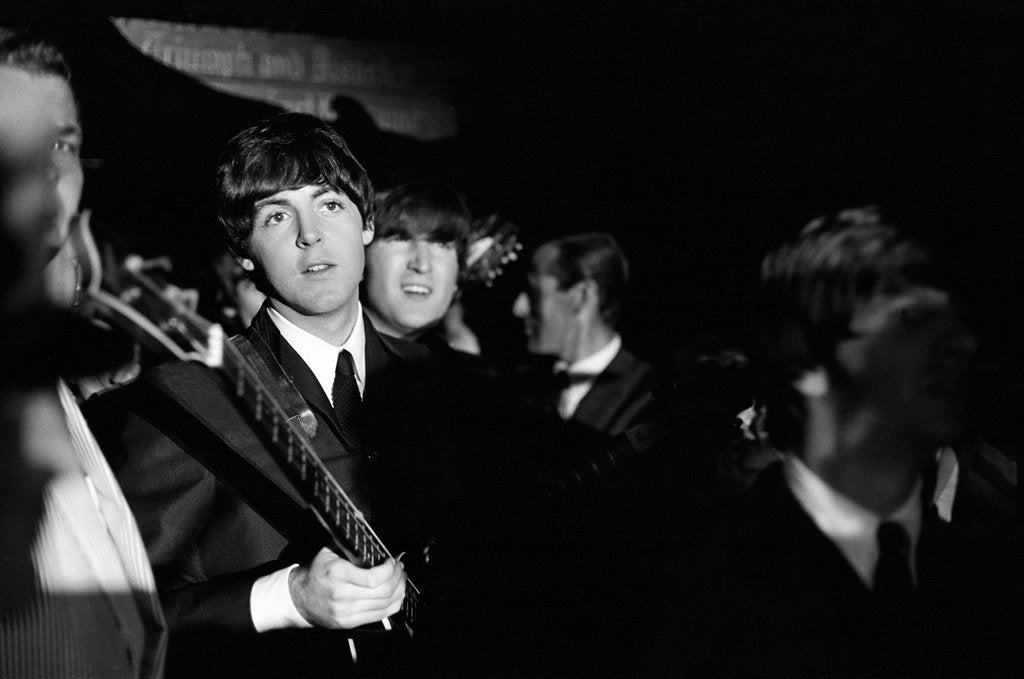 Detail of The Beatles 1964 American Tour Indianapolis 1964 by Henry Crossman