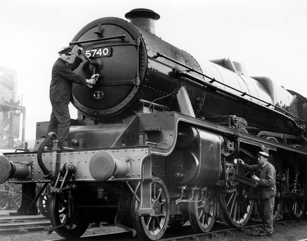 Detail of Steam Trains by Birmingham Post and Mail Archive