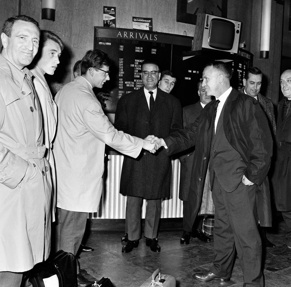 Detail of Bill Shankly Liverpool manager by Sayle