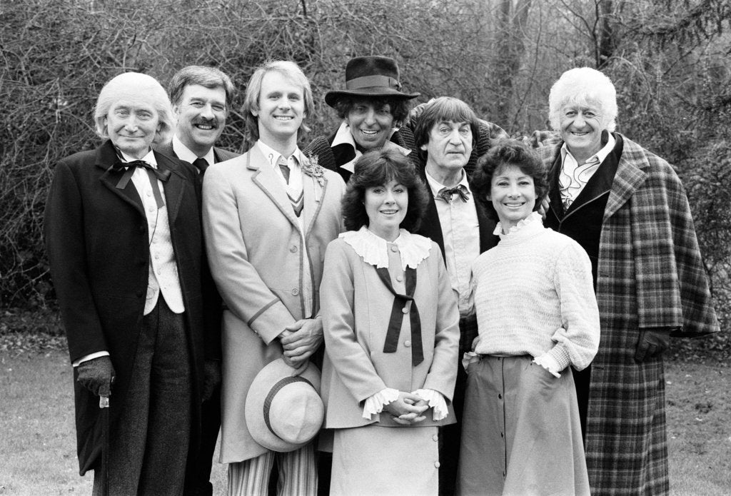 Detail of Doctor Who 1983 by Peter Stone