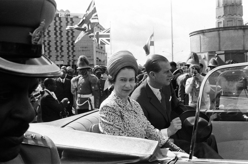 Detail of Queen Elizabeth II 1965 by Freddie Reed